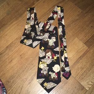 Charles Schultz Peanuts Tie